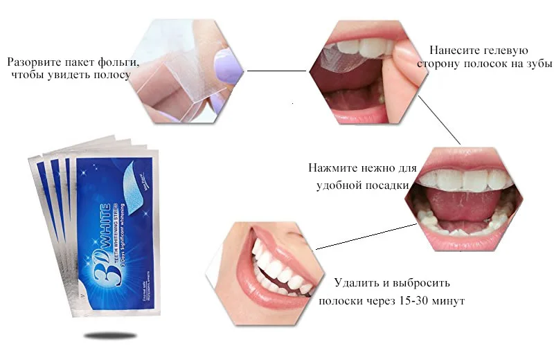 28 шт./14 пар 3D белые гелевые отбеливающие полоски для зубов двойные эластичные полоски для зубов отбеливающие гигиену полости рта уход за зубами отбеливающие инструменты