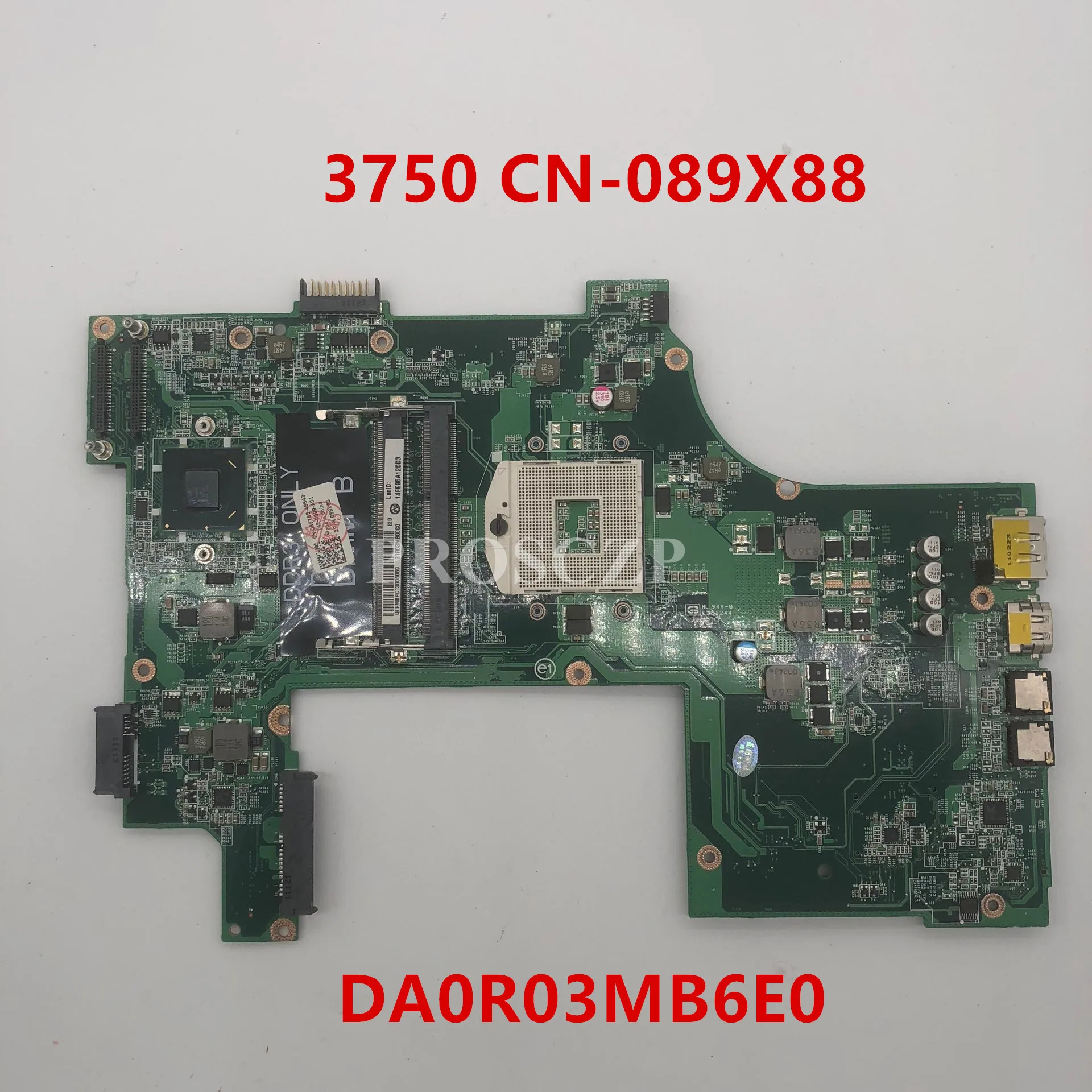 Для 17R Vostro CN 089X88 89X88 3750 материнская плата для ноутбука pavilion DA0R0MB6E1 REV: E HM67 DDR3 100%
