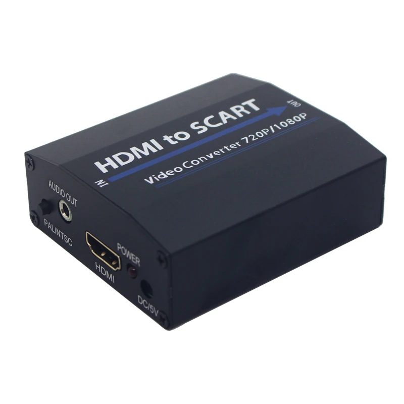 ABKT-1080P Hdmi к Scart композитный видео конвертер аудио адаптер с Usb кабель для Sky tv