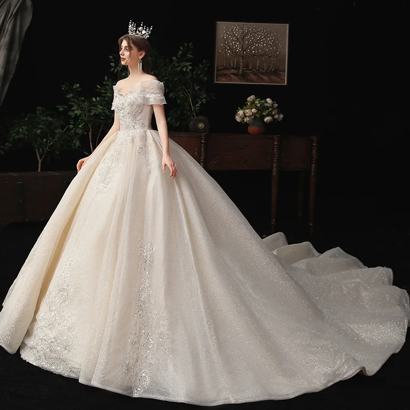 Main Wedding Dress New Temperament Mori 