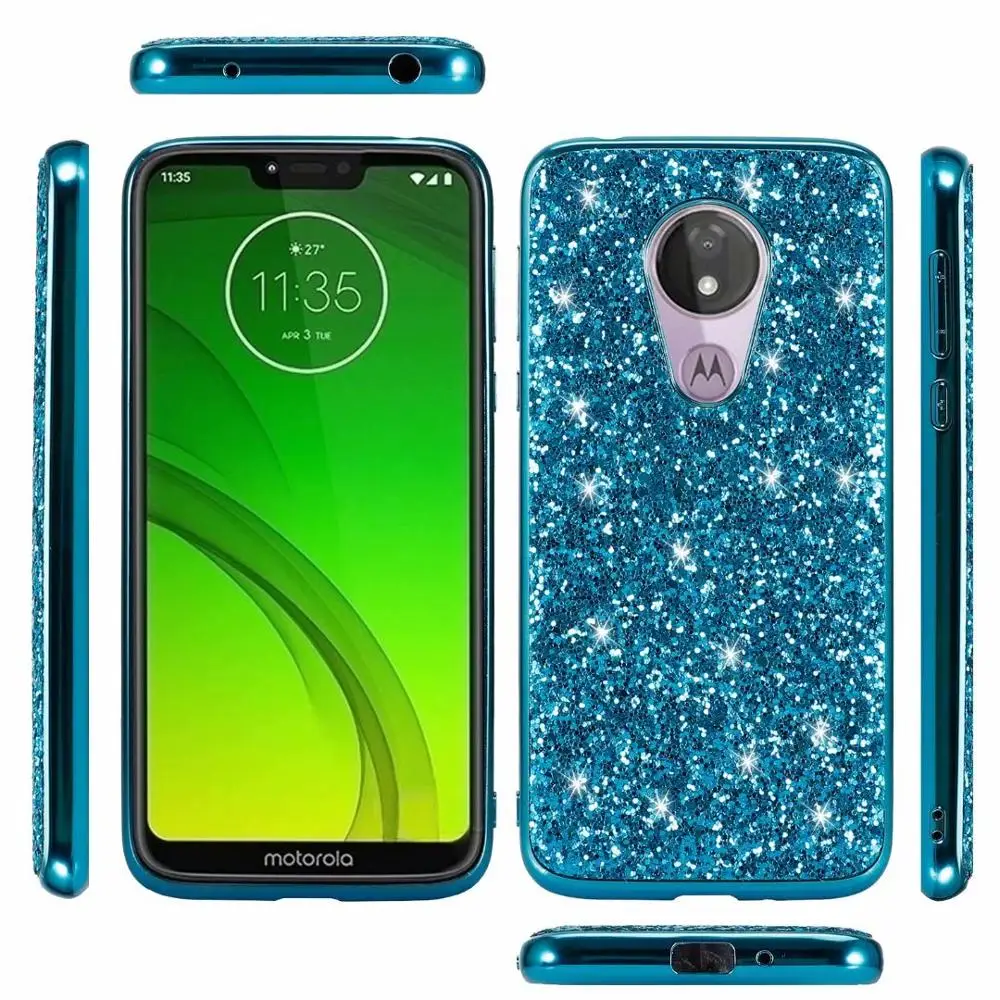 Блестящий Мягкий чехол для motorola moto G7 Play чехол для motorola moto g7 power G 7 power чехол для телефона