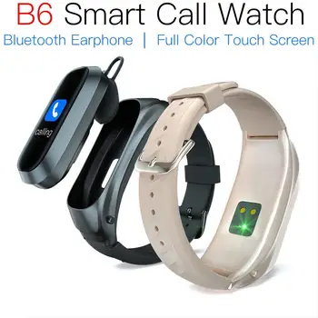 JAKCOM-reloj inteligente B6 para llamadas, banda bonita que m4, tela, impermeable, saturimetro, pulsera de contacto