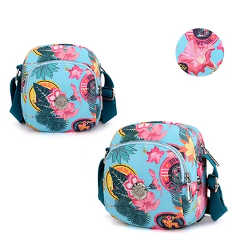 

Shoulder Bag For Women Fashion Elegant Flowers Pattern Printing Female Handbags Messenger Crossbody Bags Small Women Bag