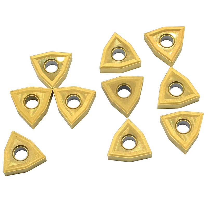 

10PCS WNMG080404 MS UE6020 External Turning Tools WNMG 080404 Carbide Insert Lathe Cutter Tool Turning Inserts