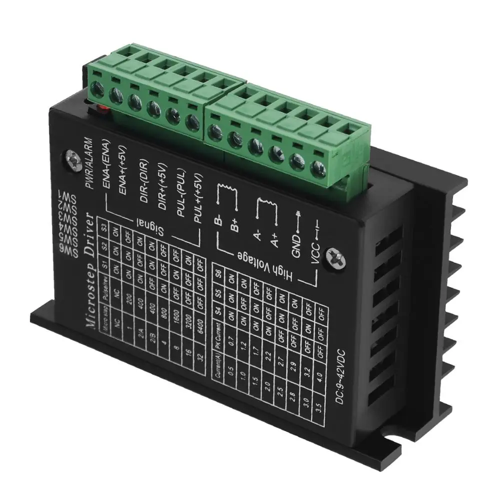 Nema23 23HS5628 4 Lead Nema 23 Stepper Motor 57 165 Oz-in 56mm 2.8A 6.35mm 8mm TB6600 for CNC Laser Grind Foam Plasma Cut