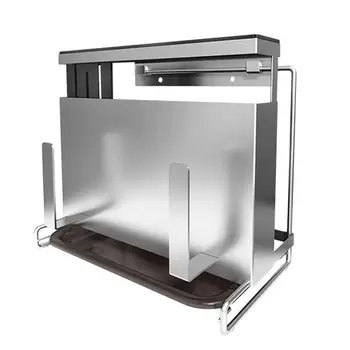 

1 Pc Chopsticks Rack Storage Rack Stainless Steel Cutter Holders For Hotel Restaurant Home Multifunctional Storage Rack