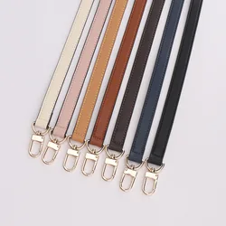 38cm Genuine Leather Short Bag Handles With Silver Gold Black Hardware Women Shoulder Bag Strap Handbag Belt Accessories