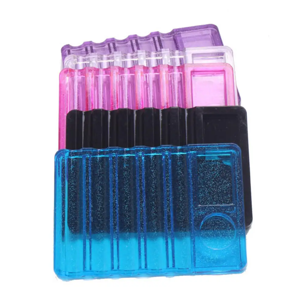 5pcs Nail Art Brushes Pen Holder Stand Makeup Brush Paint Palette Color Placement Tool | Красота и здоровье