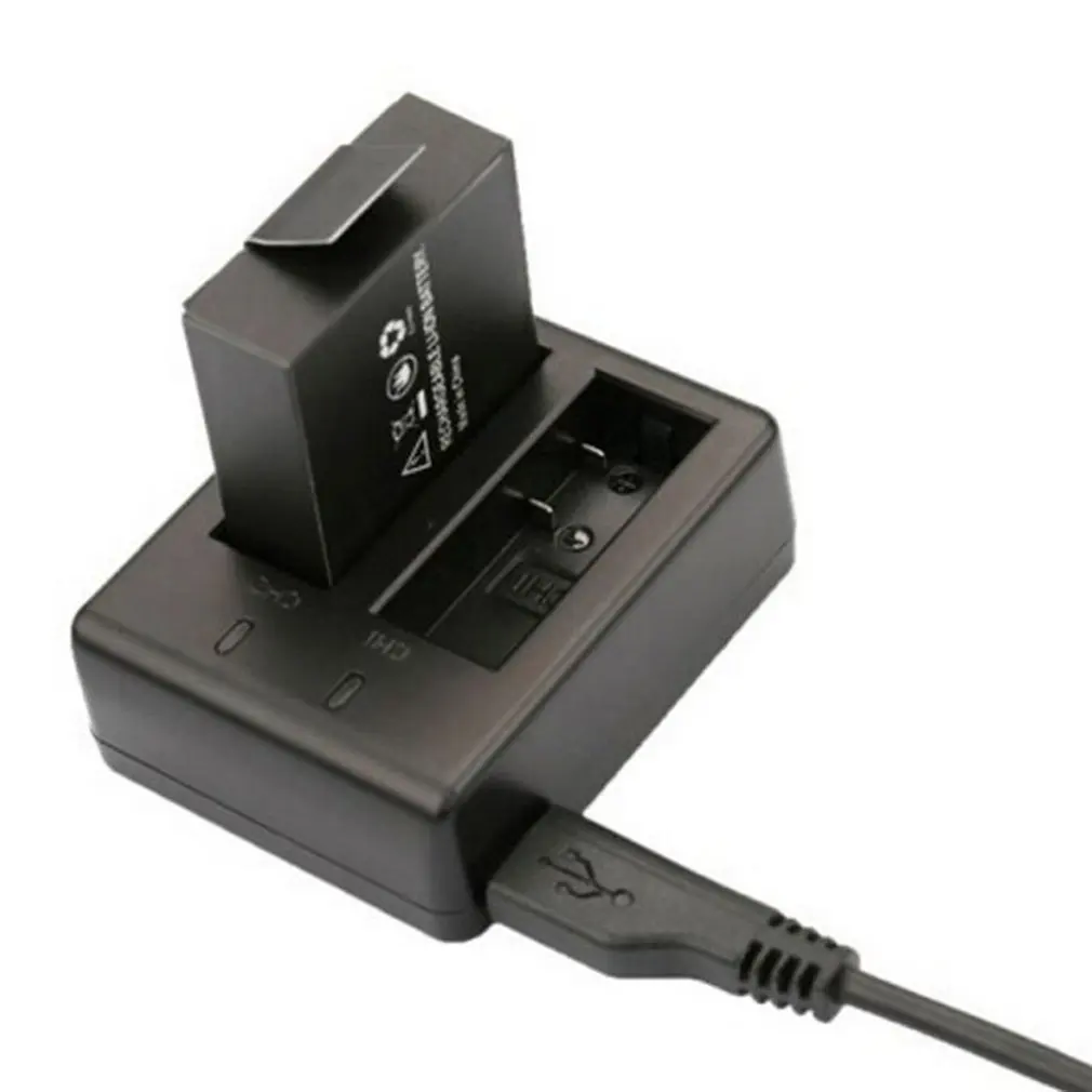 Usb двойное зарядное устройство+ 2 шт литий-ионная аккумуляторная батарея для камеры Eken H9 H9 Pro Спорт экшн-камера мода