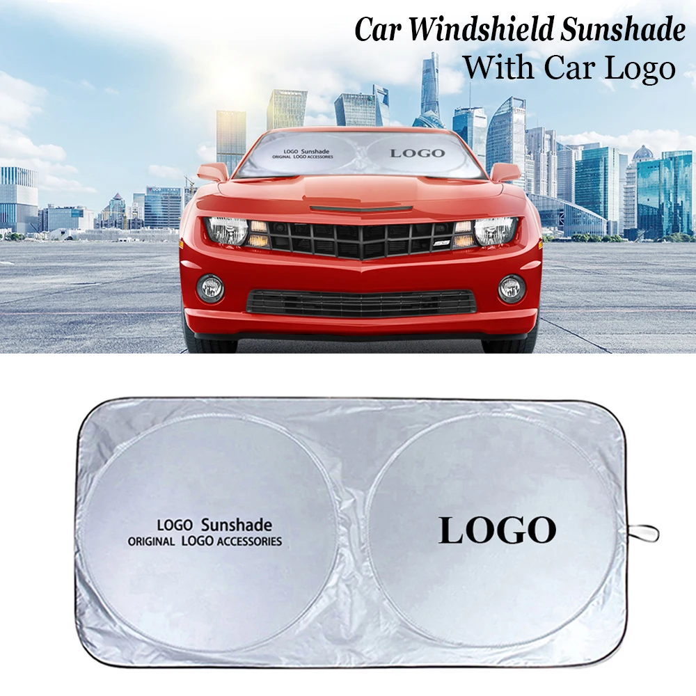 Parasol plegable para parabrisas de coche, cubierta de visera frontal para ventana, para Mercedes AMG, BMW, Toyota, Jaguar, Mazda, Subaru, 160cm x 86cm