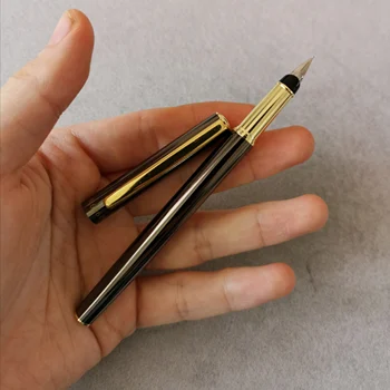 

Old Stock Small Nib Fountain Pen Ink pen Metal Pen Gun Gray Color Fine Nib 2016S Stationery Office school supplies