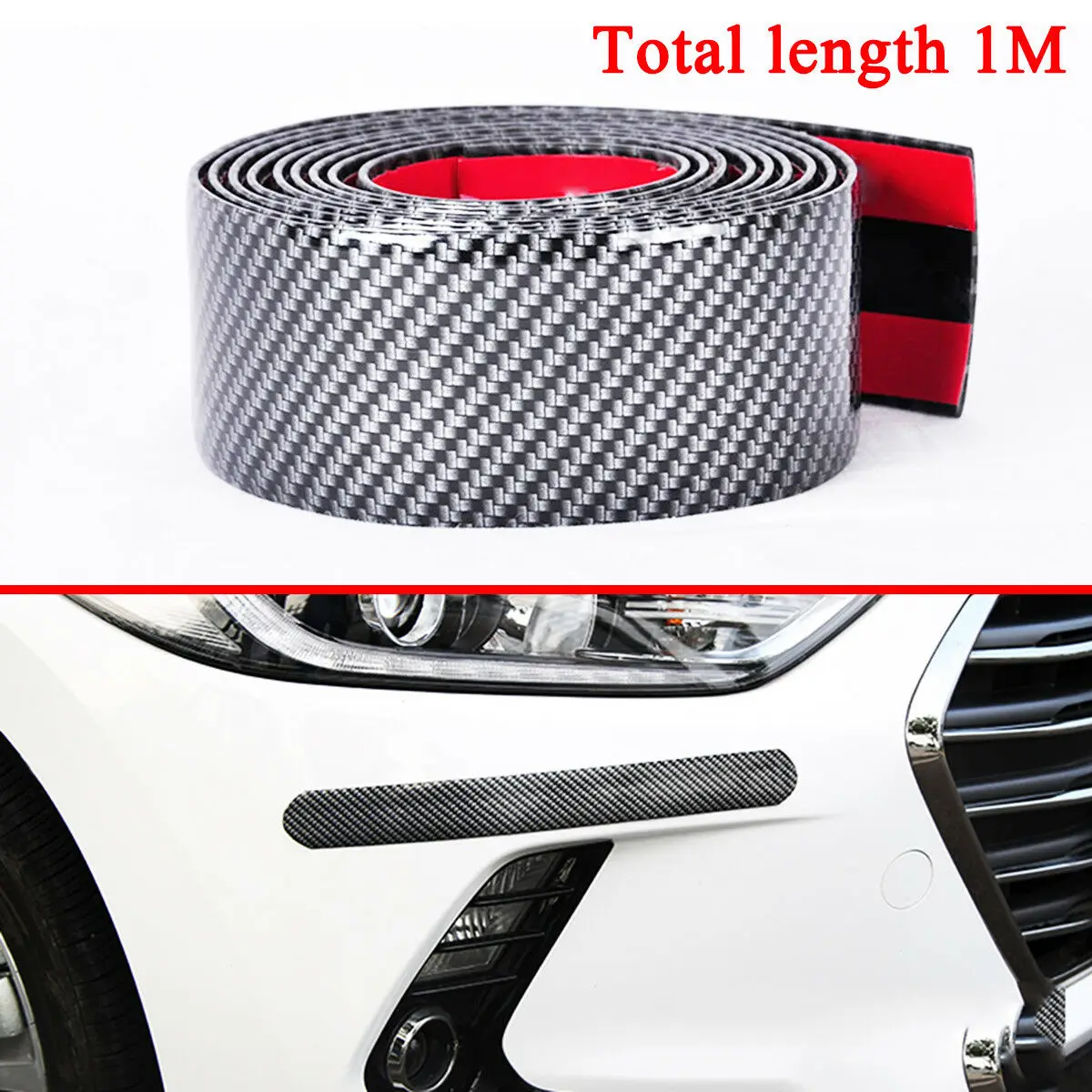 

Универсальные автомобильные запчасти наклейка бампера для корпуса двери полоса защита от столкновений аксессуары