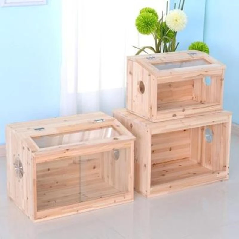 

80x40x42 incubator for high-grade Chinese fir pets of reptiles, tortoises, lizards, spiders