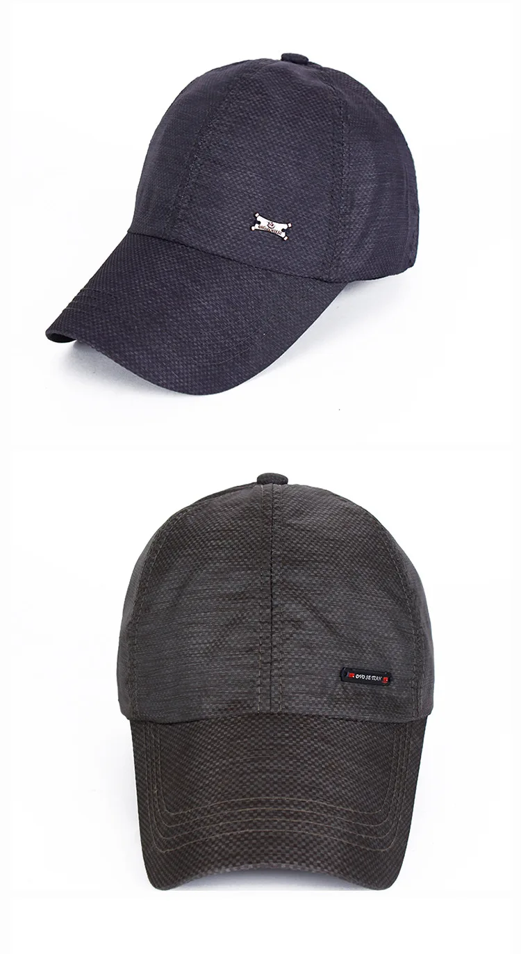 New Sunshade Cap Cotton Curved Eaves Hat Duck Tongue Hat Summer Korean Outdoor Fashionable Pure-Color Baseball Cap Leisure Time