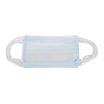 

100 Pcs Solid Color Face Mouth Masks Non Woven Disposable Anti-Dust Earloops Masks