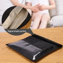 

Signal Blocking Faraday Bag Anti-Radiation Cell Phones Computer Key FOB Bag Signal Safe Lock Bag For Car Keys Protector Pouch