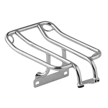 

Motorcycle Chrome Steel Rear Fender Rack Plated Luggage Shelf For Harley Sportster 1200 883