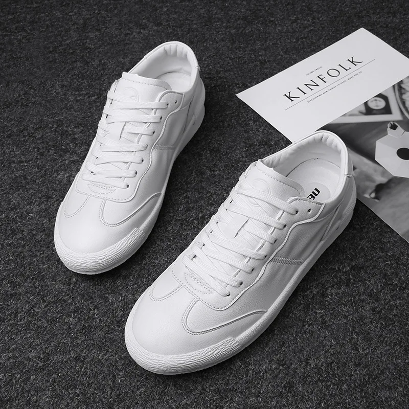 

2018 Autumn New Style Small White Shoes Men Shoes Korean-style Cortez Versatile White Shoes Trend Casual Shoes White Shoes