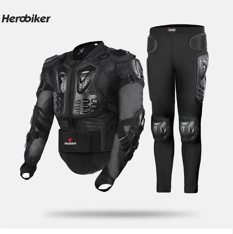 HEROBIKER мотоциклетная куртка мужская Броня мотоциклетная Броня мото мотокросса гоночная куртка для езды на мотоцикле мото защита S-5XL