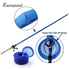 Lot 6 Exceepand Casting Fishing Rod Glove 170 cm Baitcastng Sleeve Cover 25 mm width Pole Sock Protector ► Photo 2/6