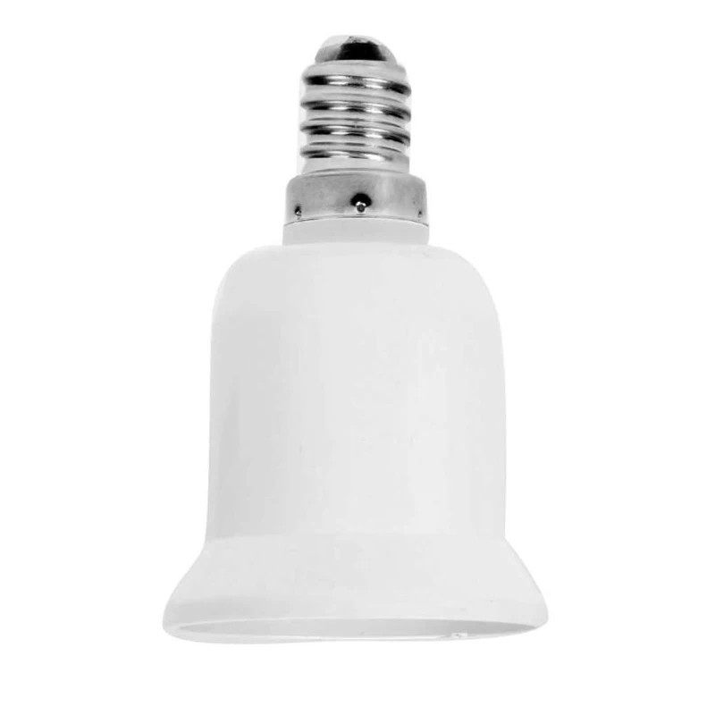 

Converters E14 To E27 Adapter Conversion Socket High Quality Material Anti-aging Light Bulb Adapter Screw Base Bulb Lamp Holder