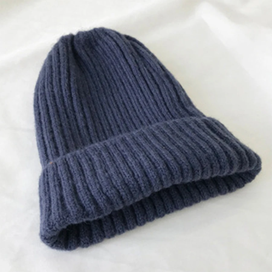 

Casual Knitted Beanie Hats Women Cute Autumn Winter Unisex Warm Windproof Hedging Caps Female Fashion Soft Beanie Cap Black Gray