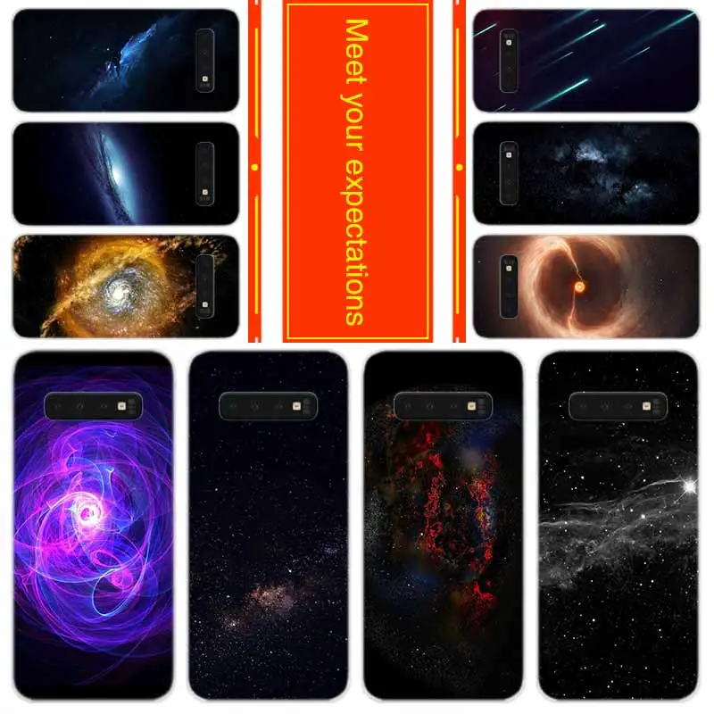 Soft Case for Samsung Note 20 10 9 8 TPU Silicone Cover Pack Note20plus Note10plus Bumper Bag Space Star | Мобильные телефоны и