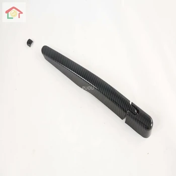 

For Ford Explorer 2020 3PCS Carbon Fiber ABS Chrome Car Rear Wiper Blades Cover Trim Car Styling