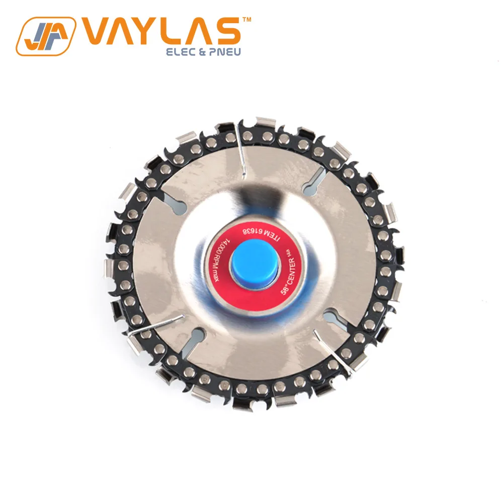 

102x16mm 4 Inch 22 Teeth Chain Disc Woodworking Chainsaw Discs Cutting Blades For Angle Grinding Use Wood Slotting