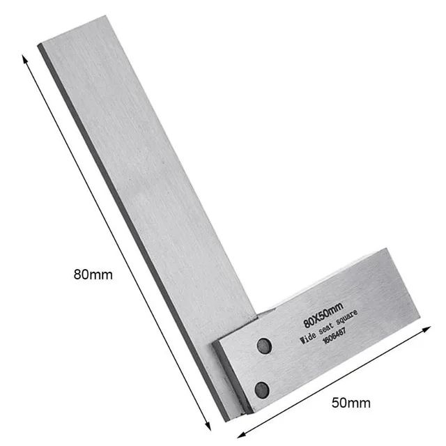 4/" /& 6/" Right Angle 90 Degree with Box 4 PC Steel Hardened Square Set 2/",3/"