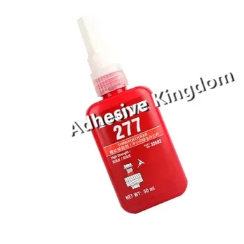 

2Pcs 50ml Original Locti 277 glue Red large size screw lock glue