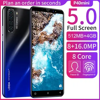 

P40 Intellectual Beauty Technology 8-Core Processor Android 5.0 Inch Smartphone 4Gb+64Gb Flash Memory