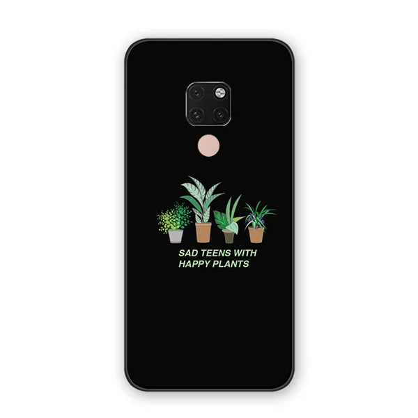 Забавный чехол с линиями Луны для huawei MATE 10 20 30 Lite, чехол для телефона huawei P30 P20 Pro P9 P10 Plus - Цвет: 6
