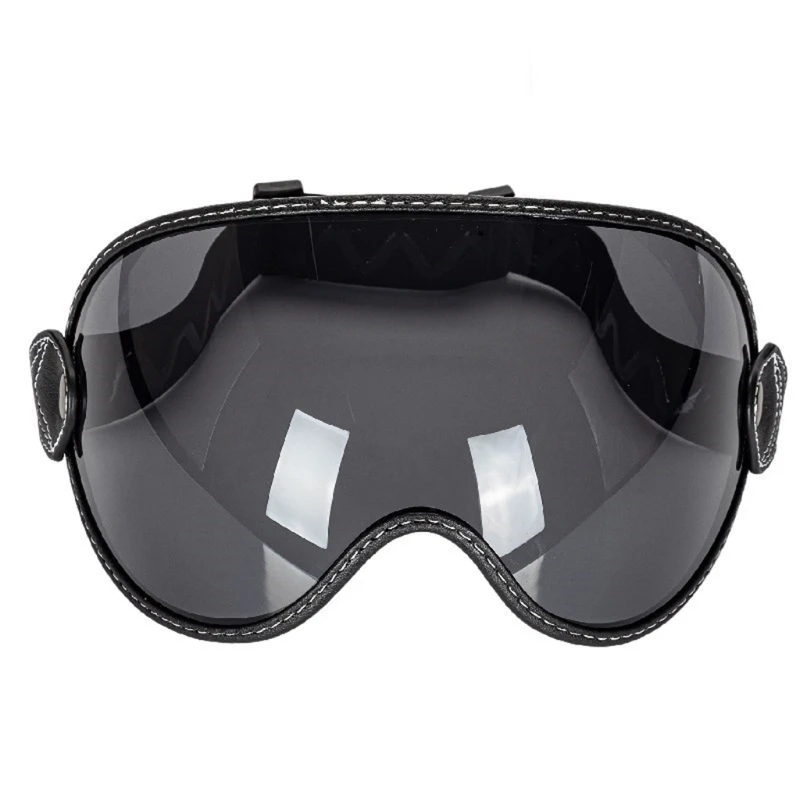 Retro Helmet Visor Bubble Shield Lens Motorcycle Decorative Plastic Clear Vision A5KD | Автомобили и мотоциклы