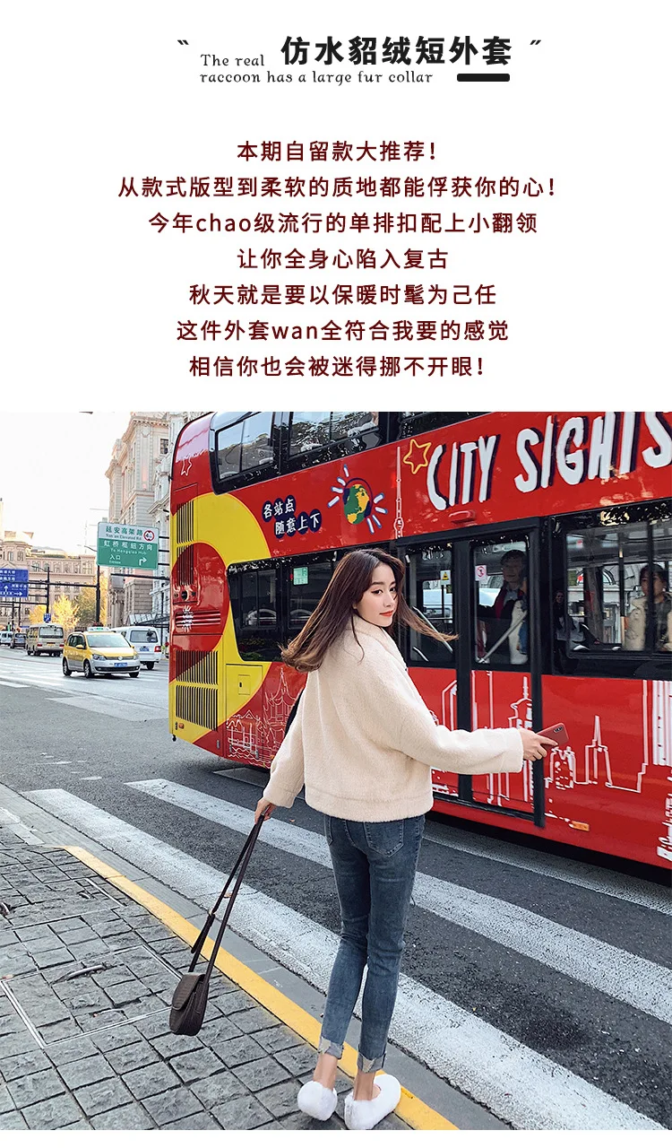 Goddess Immortal пальто женское зимнее стиль корейский стиль Шикарный Гонконгский стиль толстое меховое короткое пальто