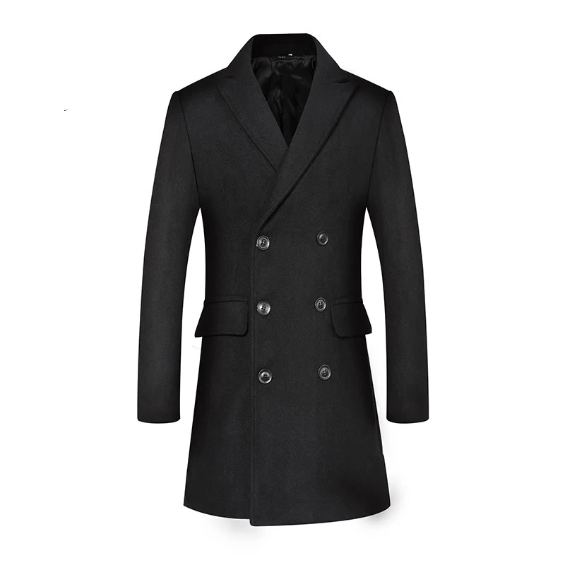 Wool Coat Men New Solid Color High Qualityn Mens Coats Smart Casual Jackets Male Overcoats Wool Blends Mens Coats and Jackets Wool Coat Men New Solid Color High Qualityn Mens Coats Smart Casual Jackets Male Overcoats Wool Blends Mens Coats and Jackets