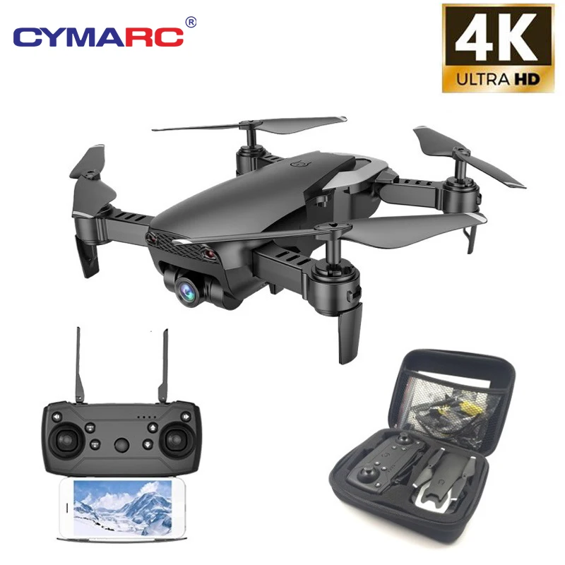 $28.1 Teeggi M69 FPV RC Drone with 4K1080P Wideangle WiFi Camera HD Foldable RC Quadcopter Helicopter V