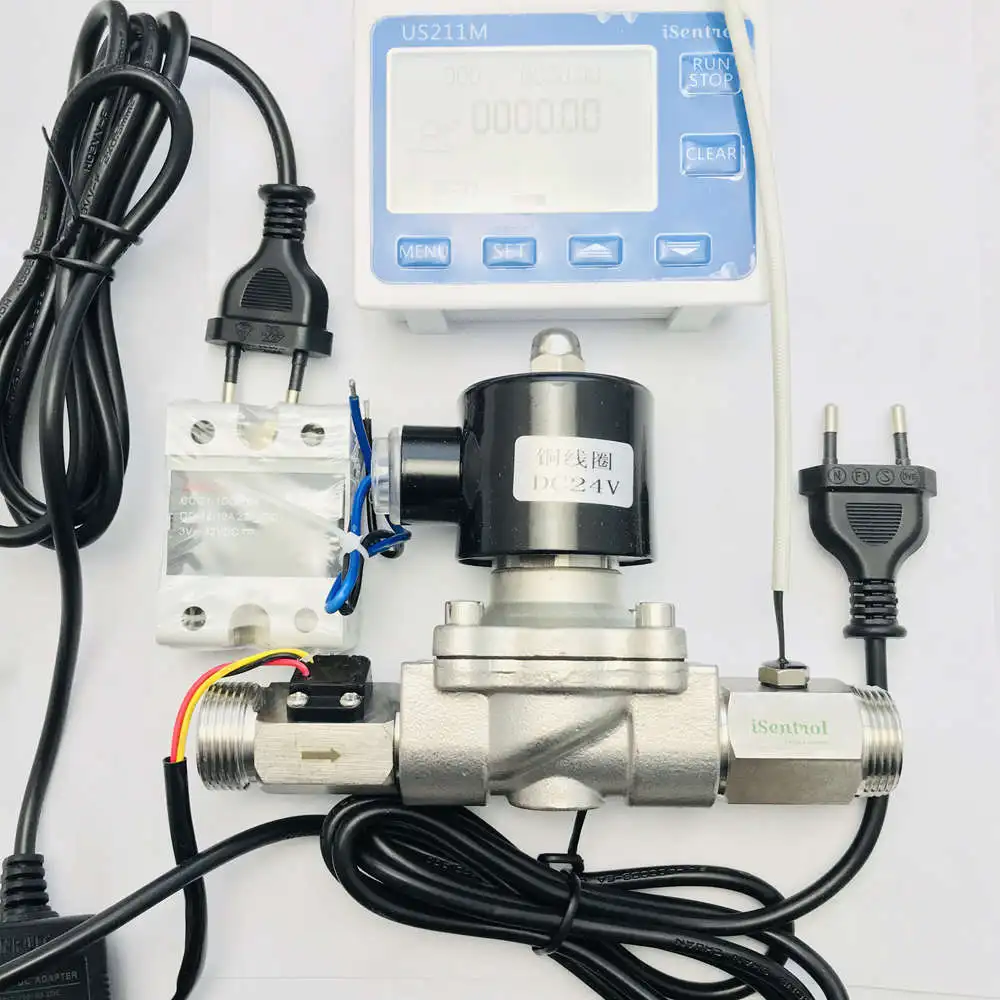 US $115.88 US211MUSSHS43TB Dosage Controller Machine Quantitative Controller with SUS304 Solenoid Valve 24V