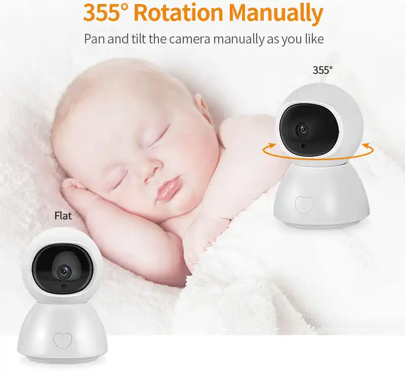 Inqmega Moniteur Pour Bebe 1 Ecran 4 5 Camera De Surveillance 5 Pouces Video 1080p Securite Vision Nocturne Aliexpress