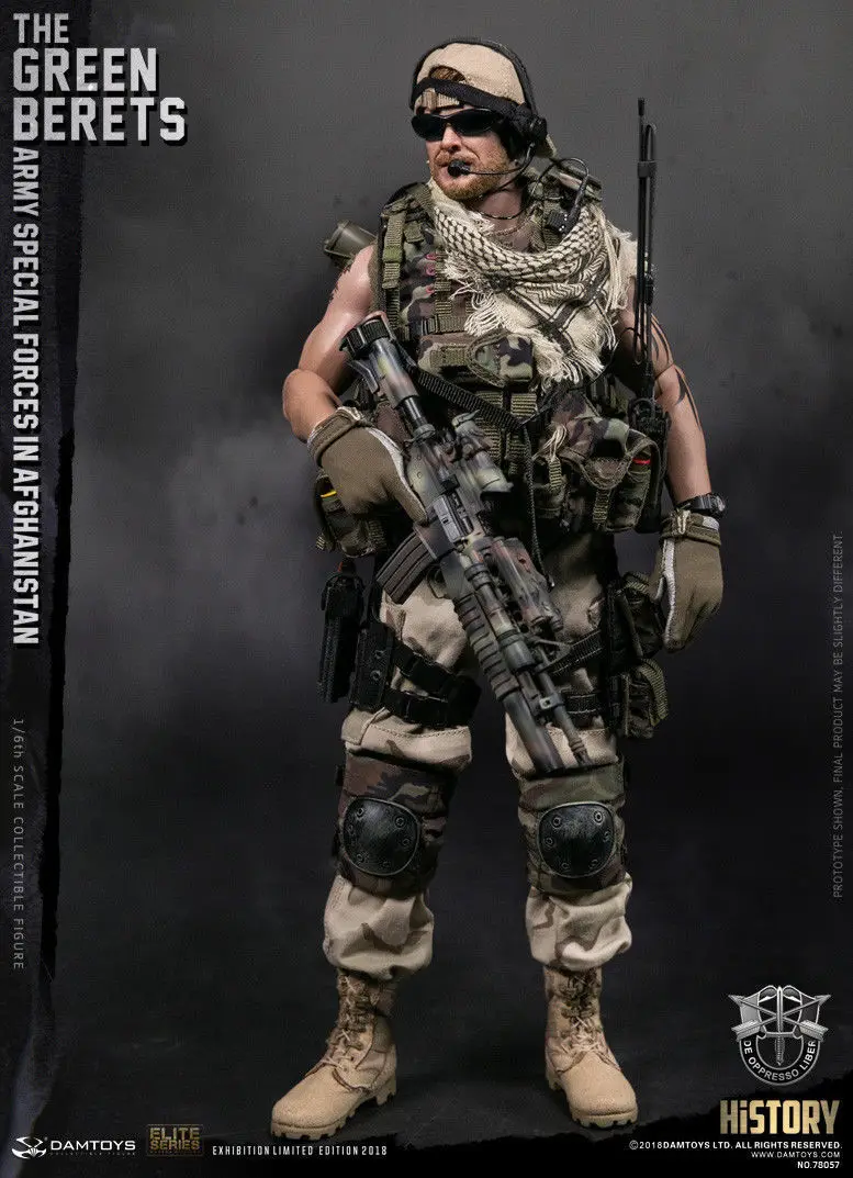 

In STOCK DAM TOYS DAM78057 1/6 Scale The Green Berets Special Forces F WF2018