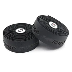 Premium Road Bike Handlebar Cork Tape - EVA PU 3mm Wrap (Black)
