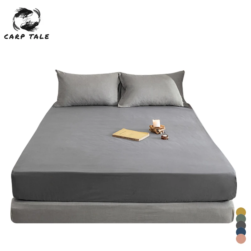 

10 цветов, покрывало для кровати, хлопковое покрытие для матраса, нескользящая эластичная натяжная простыня, покрывало для матраса, защитная накладка, Королевский размер