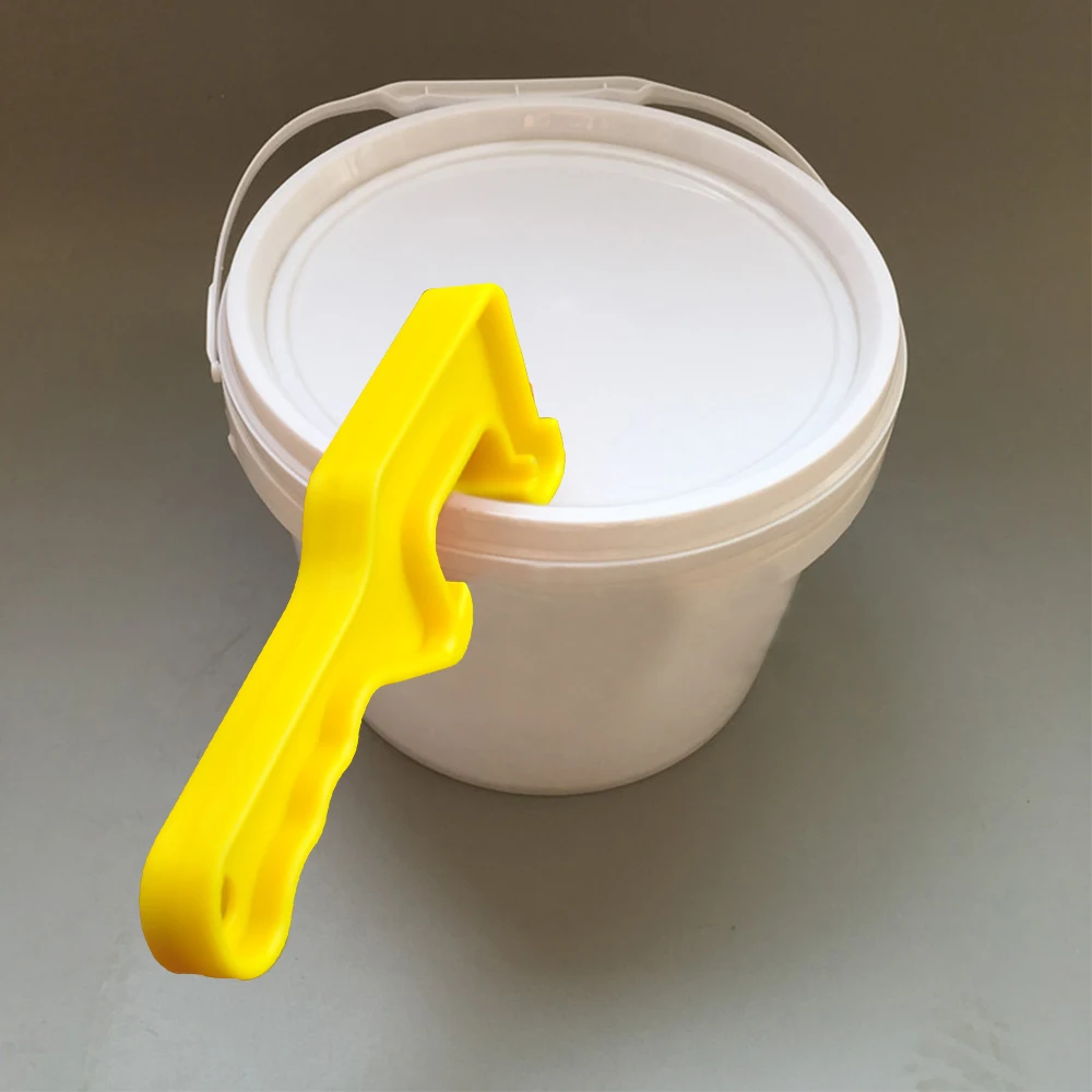 Homebrew Abs Plastic Gallon Bucket Pail Paint Barrel Lid Can Opener Opening Tool for Home Office Color Random Bar Accessories