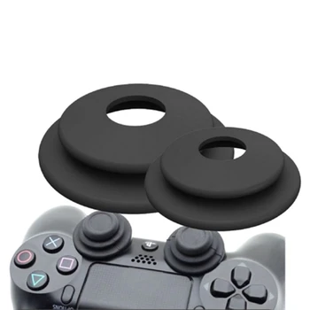 

2 in 1 Aim Assistant Ring Soft Silicone Shock Absorbers Analog Joy Stick Game Accessories for Playstation PS5 /4/3 Pro