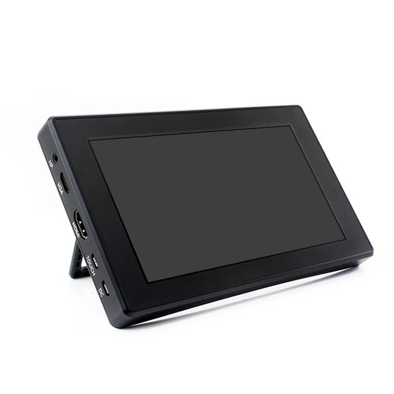 " HDMI lcd(H) экран дисплея с Чехол 1024x600 ips емкостный сенсорный экран lcd для Raspberry Pi BB