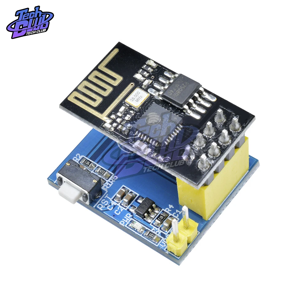 ESP 01/ESP 01S ESP8266 DS18B20 модуль датчика температуры и влажности плата адаптера NodeMCU для