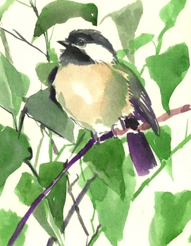 

The bird stood on the branch diy picture pictures by numbers acrylic paint painting by numbers oil picture wall decoration