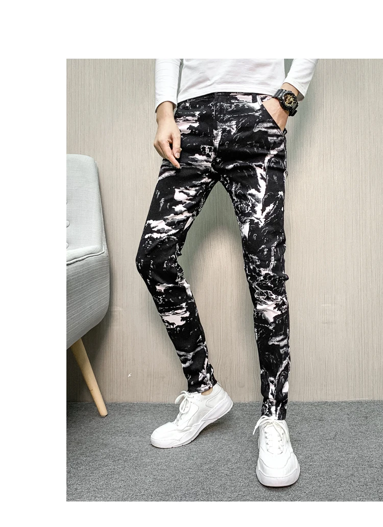 Pantalones, мужские теплые брюки, модные мужские брюки, осень,, повседневные брюки с принтом, мужские облегающие брюки, мужские штаны для бега, черные
