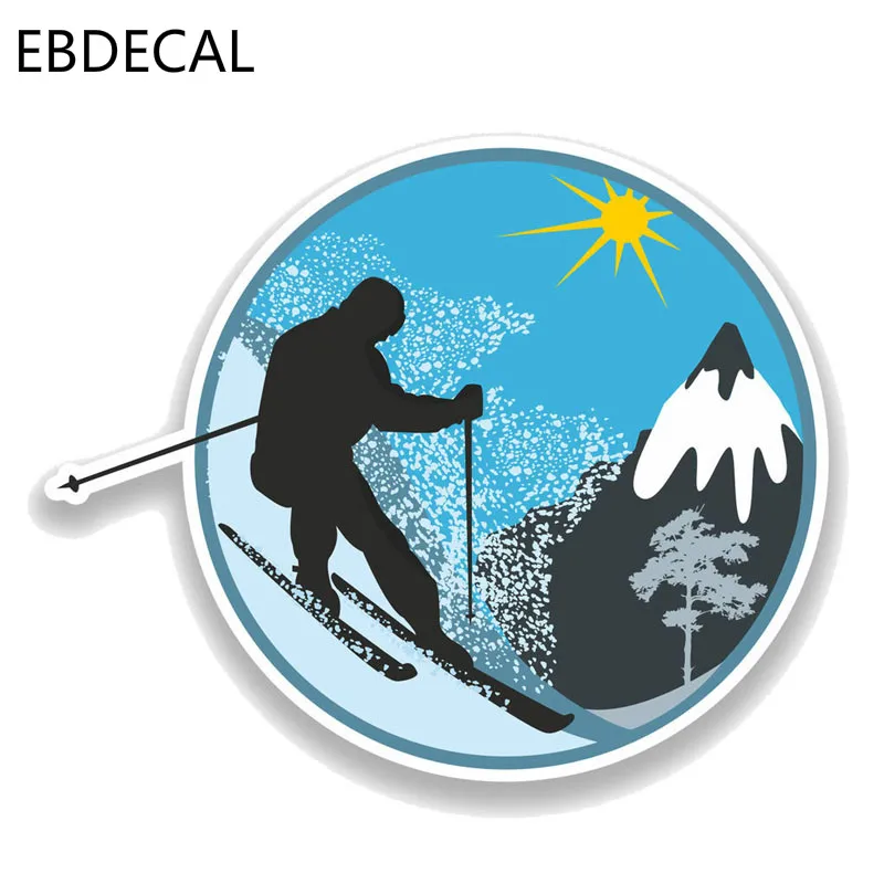 EBdecal Thrill Seeker Travel Mountains Decal For Auto Car/Bumper/Window/Wall Sticker Decals DIY Decor CT6025 | Автомобили и
