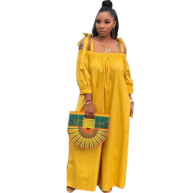 

Casual Loose Jumpsuit Women Autumn Off Shoulder Wide Leg Jumpsuit Overalls Streetwear Long Sleeve Pants Rompers Womens Jumpsuit